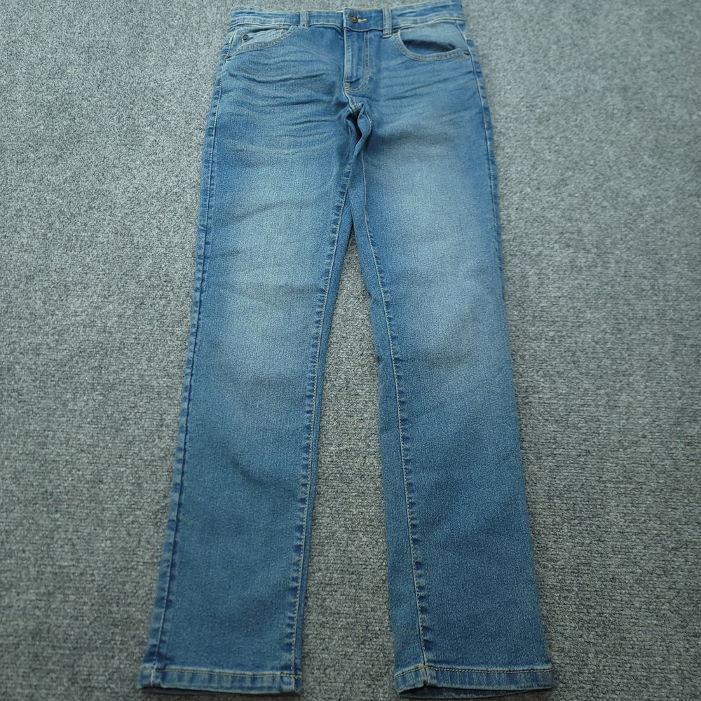 Lucky Brand Boys Blue Medium Wash Straight Leg Jeans Size 14 LBAFC01F-445